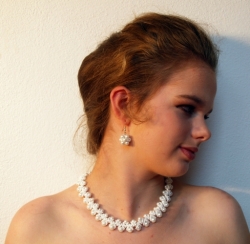Bílý svatební set